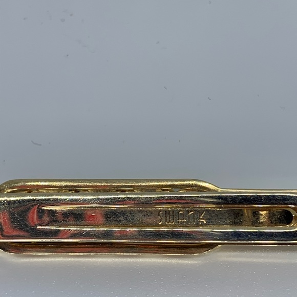 Vintage Swank chain tie bar - Picture 2 of 4